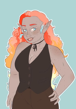 Ella’s D&amp;D Character, Winnifer